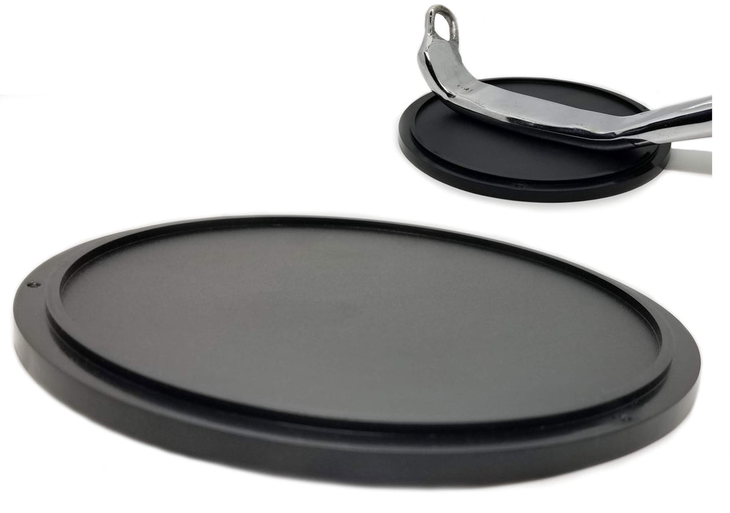 Motorcycle Kickstand Pad. Universal Fit. Large.