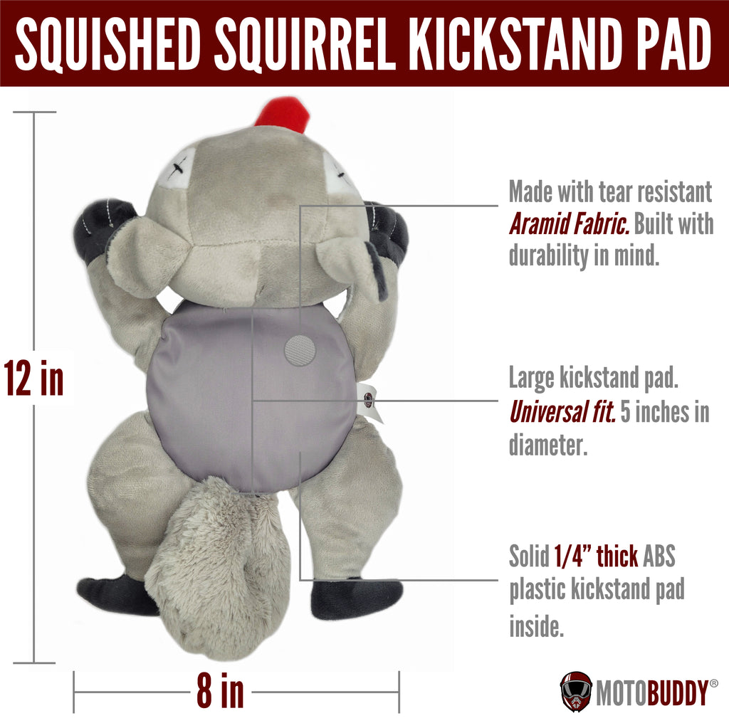 Motorcycle Kickstand Pad - Squirrel V2