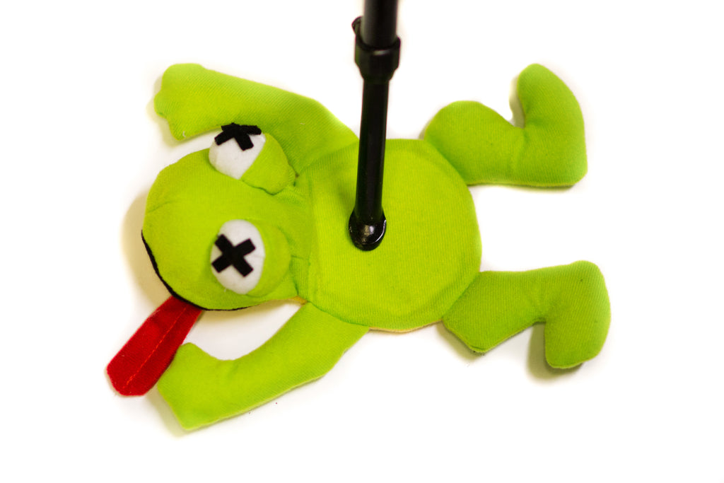 Motorcycle Kickstand Pad - Frog