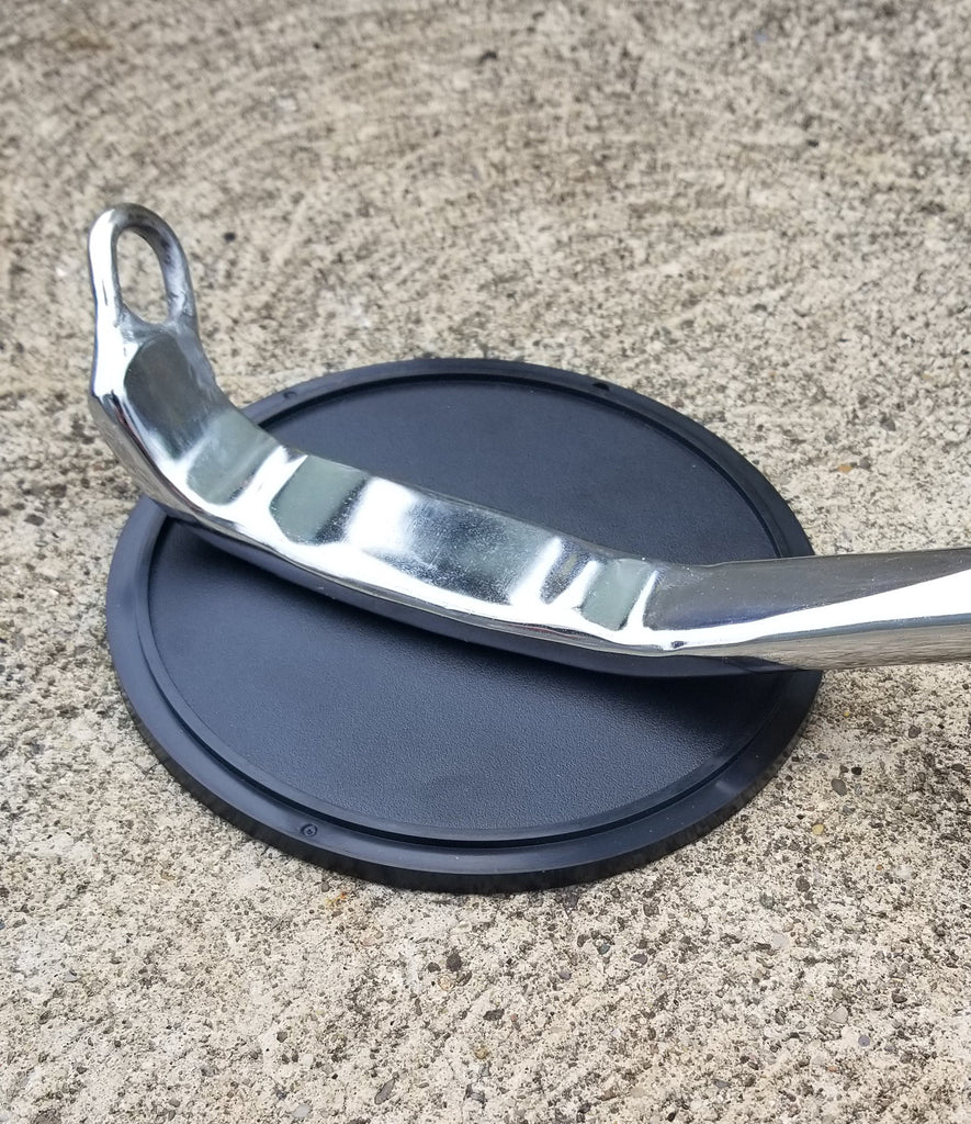 Motorcycle Kickstand Pad. Universal Fit. Large.