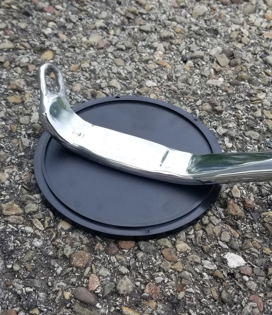 Motorcycle Kickstand Pad. Universal Fit. Large.